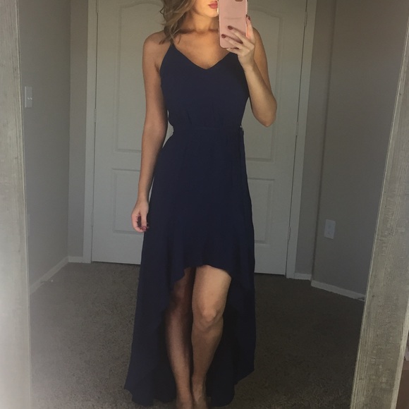 Wayf Dresses & Skirts - Wayf Navy Maxi Dress Size Small